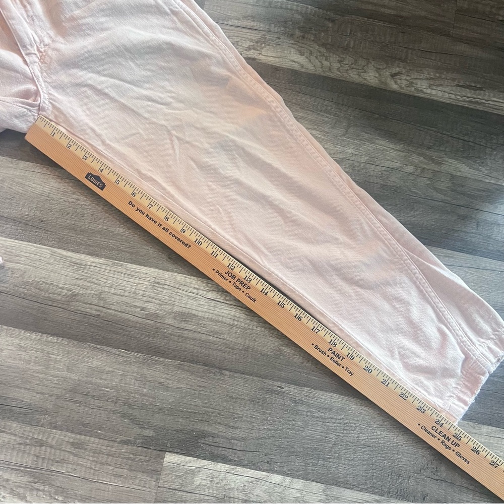 AMO Slouchβ Trouser Pale Pink Size 25 - Picture 8 of 12